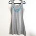 Disney Dresses | Disney Little Mermaid Heather Gray Dress With Blue Sea Shell Accents Size Xs | Color: Gray | Size: Xs