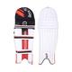 KOOKABURRA Unisex Beast 5.1 Batting cricket pads, White, Over Sized Adult Right Hand UK