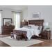CDecor Home Furnishings Serra Weathered Burnished Brown 5-Piece Bedroom Set Wood in Brown/Red | 68 H x 84 W x 91.75 D in | Wayfair 222808KW-S5