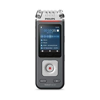 8GB Professionelles digitales Diktiergerät Philips DVT7110, Diktiergerät tragbarer Audiorecorder,