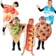 Costume de nourriture drôle pour enfants olympiques pour enfants carnaval de Pourim hot-dog