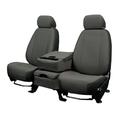 CalTrend Center Captain Chairs SportsTex Seat Covers for 2001-2004 Dodge Caravan|Grand Caravan - DG219-08GA Light Grey Insert and Trim