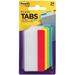 Post-it Tabs 3 in Solid Assorted Primary Colors 6 Tabs/Color 4 Colors 24 Tabs/Pack (686-ALYR3IN)