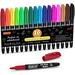 Dry Erase Markers Shuttle Art 16 Colors Whiteboard Markers Fine Tip Dry Erase Markers for Kids Perfect For Writing on Whiteboards Dry-Erase Boards Mirrors Calender School Office Supplies