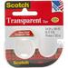 Scotch 3M Scotch Gloss Finish Transparent Tape (MMM157S)