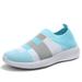 Earlde Women s Slip on Casual Sneakers Comfortable Tennis Shoes Work Nurse Flat Shoes