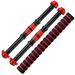 Threaded Dumbbell Handle Bars Extension Bar Set Adjustable Dumbbell Bars for Weight Lifting Home Gym Fitness Exercise