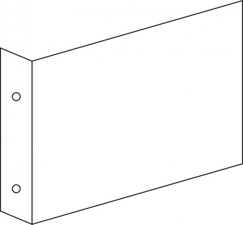 Aufkleber I Fahnenschild für Lagerplatzkennzeichnung, blanko, Kunststoff, 350x250mm Image
