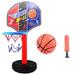 Baby Toys Clearance! Kids Height- Adjustable Sports Basketball System Hoop Basketball Goal Backboard Birthday Christmas Gifts for Kids