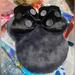Disney Bags | New Disney Faux Fur Winter Mini Minnie Mouse Crossbody Handbag | Color: Black/Gray | Size: Os