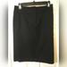 J. Crew Skirts | Jcrew Black Dress Skirt Size 2 | Color: Black | Size: 2