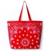 Levi's Bags | Levi’s X Target | Reusable Shopping Bag In Red Bandana. Nwt | Color: Red | Size: Os