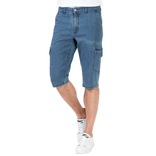 Jeansbermudas CATAMARAN Gr. 54, Normalgrößen, blau (light blue-denim) Herren Jeans