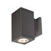 Wac Lighting Dc-Ws06-Ns Cube Architectural 1 Light 10 Tall Led Outdoor Wall Sconce -