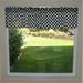 Cotton Window Valance Checkered Print 58 Wide Racecar 1 Inch Checkerboard Black and White