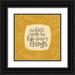 Larson Lisa 12x12 Black Ornate Wood Framed with Double Matting Museum Art Print Titled - The Best Things in Life Arent Things