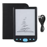 6in HD E-Ink Easy-to-read E Book Reader Maximum 32GB TF Card Electronic Book Reader - Blue