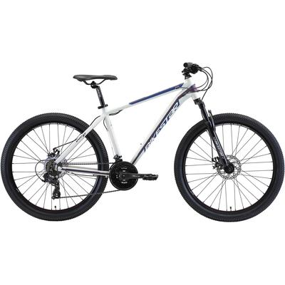 Mountainbike BIKESTAR Fahrräder Gr. 46 cm, 27,5 Zoll (69,85 cm), weiß Hardtail