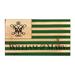 William & Mary Tribe 20'' x 36'' Etched Wood Flag