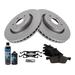 2011-2012 Dodge Durango Front Brake Pad and Rotor Kit - TRQ BKA24176