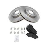 2011-2021 Mitsubishi Outlander Sport Front Brake Pad and Rotor Kit - TRQ