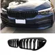 Grille de rein de pare-chocs avant avec M-Performance double ligne noire calandre pour BMW G30