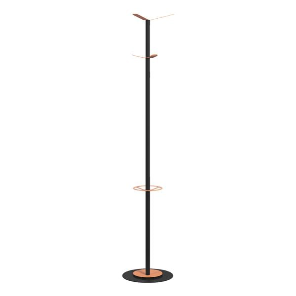 Paperflow Garderobe »easyCloth Color Range Black Edition« 6 Haken orange, 35x175x35 cm