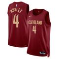 "Maillot Swingman Nike Icon Edition des Cleveland Cavaliers - Marron - Evan Mobley - Unisexe - Homme Taille: 3XL"