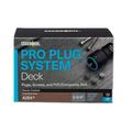 Starborn Industries Pro Plug System Plugs and Epoxy Screws for Azek English Walnut 165 Plugs for 100 lin ft (Covers 40 sq ft) 150 Epoxy Screws and Pro Plug PVC Tool