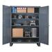 Durham HDC-183678-4S95 12 Gauge Heavy Duty Storage Cabinet with 4 Shelves