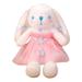 Cute Cartoon Stuffed Animal Soft Toys Princess Skirt Appease Toy Plush Pillow Rabbit Plush Toy Long Ears Rabbit Doll Bunny Plush Doll Rabbit Stuffed Doll 40CM