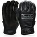 Franklin Sports CFX Pro Series Batting Gloves Chrome Black Adult Large