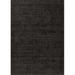 Ahgly Company Indoor Rectangle Mid-Century Modern Gray Brown Solid Area Rugs 5 x 7