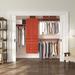 John Louis Home Solid Wood Walk-In Closet System w/ 6-Drawers & Solid Panel Doors Solid Wood in Red | 16 D in | Wayfair JLH-492