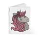 Marick Booster Unicorn Spiral Notebook | 7.24 H x 0.63 W x 0.63 D in | Wayfair 28013839003807910361