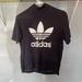 Adidas Tops | Adidas Mock Neck Top | Color: Black | Size: S