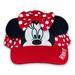 Disney Accessories | Disney Minnie Mouse Baseball Cap Hat Adjustable Red Girls Pre Owned | Color: Red | Size: Osg