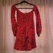 Free People Dresses | Free People Mini Dress | Color: Red | Size: M