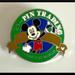 Disney Accessories | Disney Green Pin Trading Logo Hidden Mickey Pin - 2007 Wdw | Color: Blue/Green | Size: Os