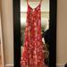 Free People Dresses | Free People Floral Maxi Dress | Color: Orange/Yellow | Size: M