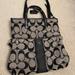 Coach Bags | Barely Used Coach Bag | Color: Black/Silver | Size: Os