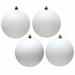 Freeport Park® Christmas Ball Ornament Plastic in White | 4.75 H x 4.75 W x 4.75 D in | Wayfair 4DACEC59196F40DE9D16CE7FA5C1AC18