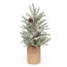 The Holiday Aisle® Evergreen Tree Medium Plastic | 15 H x 7 W x 7 D in | Wayfair 9CFBFB1415464013BDEE81CB57D310C0