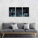 Latitude Run® 3 Piece Home Kitchen Bedroom Wall Decor Set Canvas in Black/Gray | 18 H x 12 W x 0.5 D in | Wayfair 639A2F2D0DF34A16B0CB7F54E3A292AE