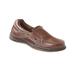 Blair Men's Dr. Max™ Leather Slip-On Casual Shoes - Brown - 13