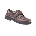 Blair Men's Dr. Max™ Leather One-Strap Casual Shoes - Brown - 9