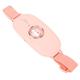 Electric Heated Waist Belt, Fast Heating Portable Electric Menstrual Heating Pad with 4 Heat Levels USB Rechargeable Hot Compress Heating Uterus Belt for Women (Pink)