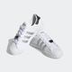 Sneaker ADIDAS ORIGINALS "SUPERSTAR" Gr. 37, weiß (cloud white, silver metallic, core black) Schuhe Sneaker low Retrosneaker Skaterschuh