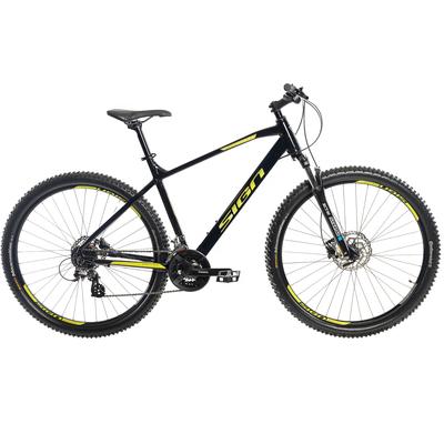 Mountainbike SIGN Fahrräder Gr. 51 cm, 29 Zoll (73,66 cm), schwarz Hardtail Fahrrad