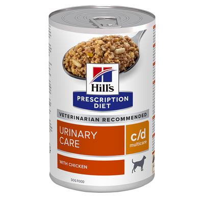 24x370g c/d Multicare Urinary Care poulet Hill's Prescription Diet - pour chien